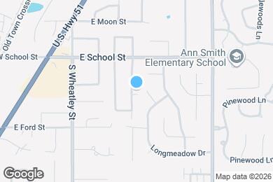 Map image of the property - 320 Southridge Dr