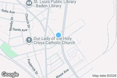 Map image of the property - 8116 Pelham Ave
