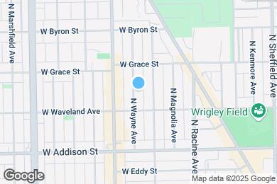 Map image of the property - 3727 N Wayne Ave