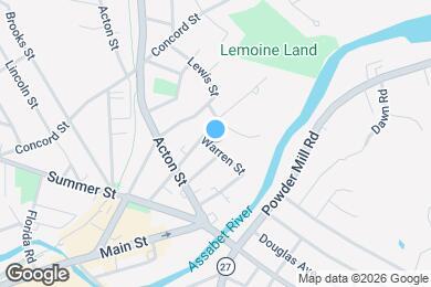 Map image of the property - 17 Warren St