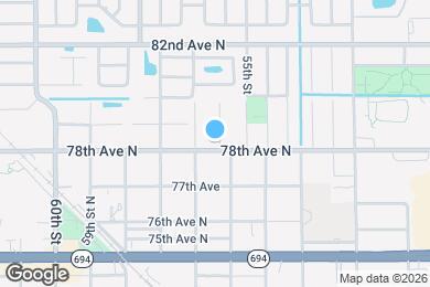 Map image of the property - 7800 55th Wy N
