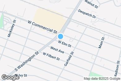 Map image of the property - 229 W Elm St