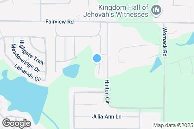 Map image of the property - 160 Chandler Fields Dr