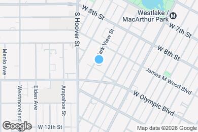 Map image of the property - 2321 W 10th St
