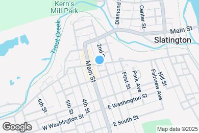 Map image of the property - 215 E Church St