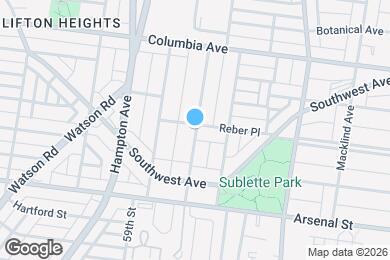Map image of the property - 2744 Dalton Ave