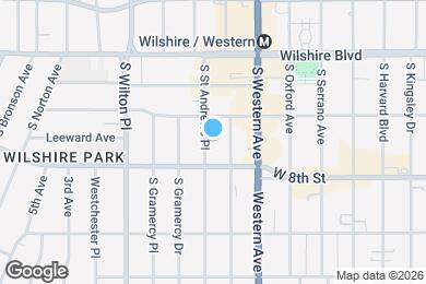 Map image of the property - 722 S. St. Andrews Pl.