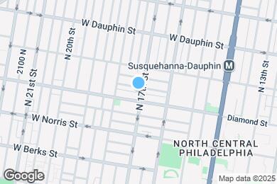 Map image of the property - 2106 N 17th St