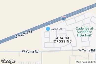 Map image of the property - 884 S 242nd Dr