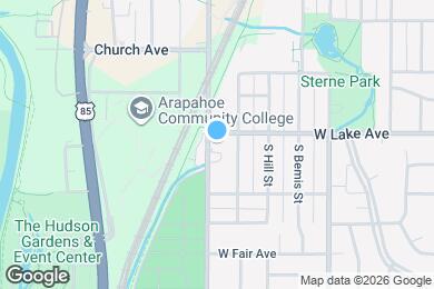 Map image of the property - 6014 S Prince St