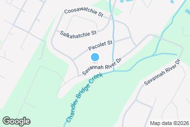 Map image of the property - 634 Savannah River Dr