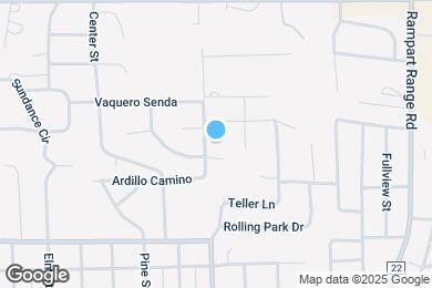 Map image of the property - 1003 Mateo Camino