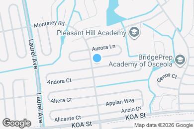 Map image of the property - 103 Aurelia Ct