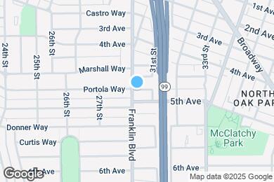 Map image of the property - 3004 Portola Way