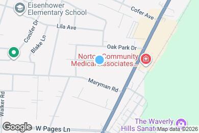 Map image of the property - 4904 Paramount Dr