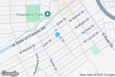 Map image of the property - 404 W Maple St