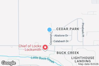 Map image of the property - 6354 Coconut Ct