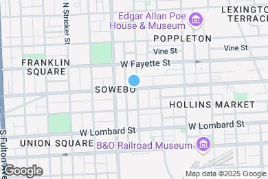 Map image of the property - 0 S Carrollton Ave