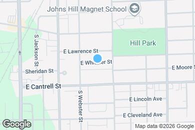 Map image of the property - 803 E Whitmer St