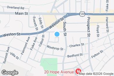 Map image of the property - 21 Auburn St