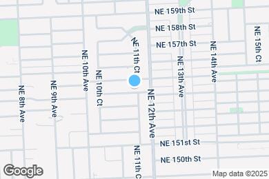 Map image of the property - 1141 NE 154th Ter