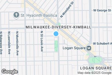 Map image of the property - 2722 N Kimball Ave
