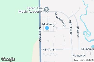 Map image of the property - 4803 NE Oak Ln
