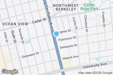 Map image of the property - BUSD Workforce Housing