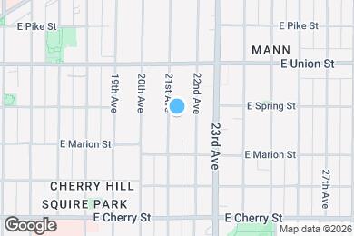Map image of the property - 938 21st Ave