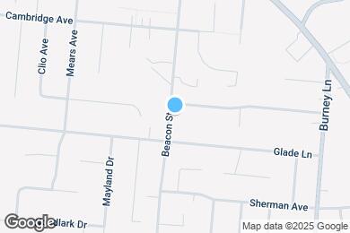 Map image of the property - 1524 Beacon St