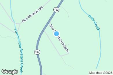 Map image of the property - 34 Blue Mountain Heights