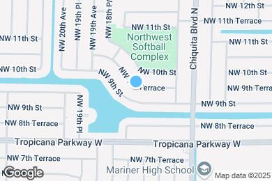 Map image of the property - 1720 NW 9th Terrace