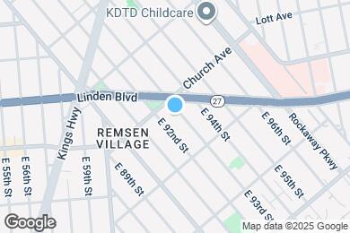 Map image of the property - 546 E 93rd St