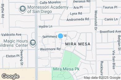 Map image of the property - 10970 Summerdale Way