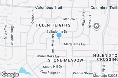 Map image of the property - 8732 Texas Risinger Dr