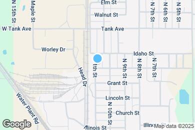 Map image of the property - 1022 Carolina St