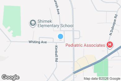 Map image of the property - 706 Whiting Ave