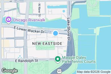 Map image of the property - 452 E Waterside Dr