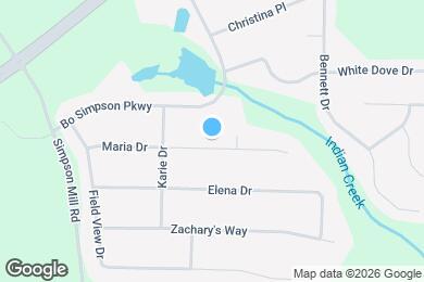 Map image of the property - 1055 Maria Dr