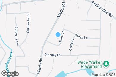 Map image of the property - 455 Ohern Ct