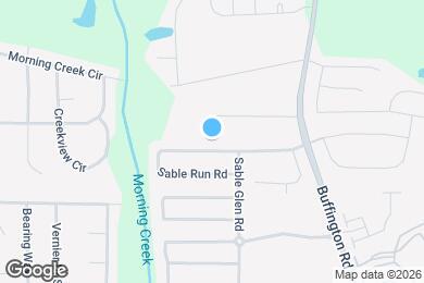 Map image of the property - 3033 Sable Run Rd