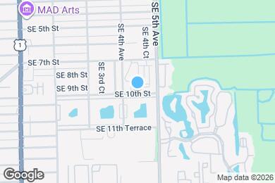 Map image of the property - 441 SE 10th St