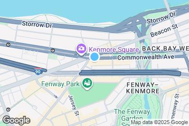 Map image of the property - 534 Commonwealth Ave