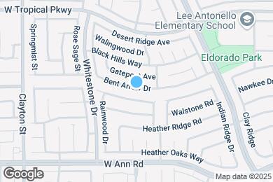 Map image of the property - 1637 Bent Arrow Dr