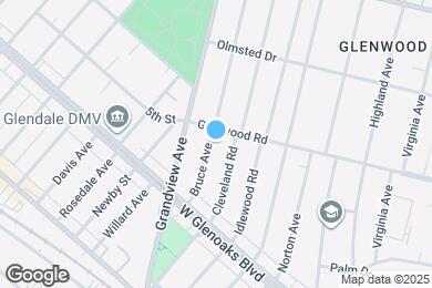 Map image of the property - 1250 Bruce Ave