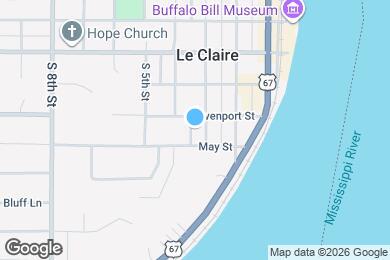 Map image of the property - 310 S 3rd St