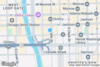 Map image of the property - 330 S Wells St