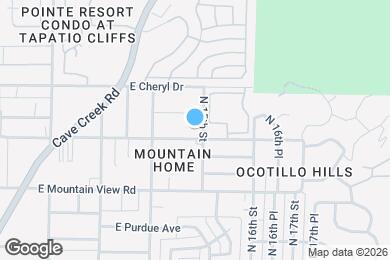 Map image of the property - 1452 E Cinnabar Ave