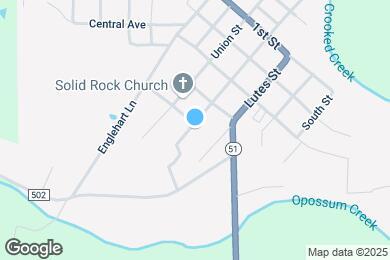 Map image of the property - Lauren's Place