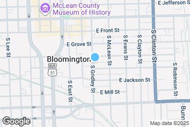 Map image of the property - 306 S Gridley St